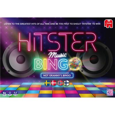 Hitster Bingo Nordic - Festspel med musikarkort Hitster Bingo Nordic - Festspel med musikarkort