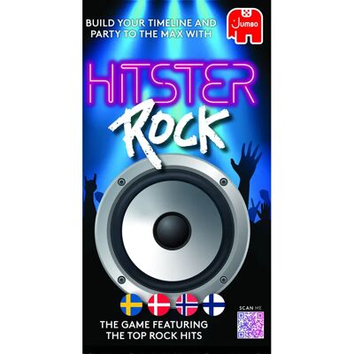 Asmodee Hitster Rock NORDIC - Musik-partyspel Asmodee Hitster Rock NORDIC - Musik-partyspel