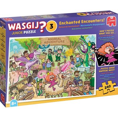 Jumbo - Wasgij 1110100808 - Kiehtovia kohtaamisia - 240 palapeli - Palapeli Jumbo - Wasgij 1110100808 - Kiehtovia kohtaamisia - 240 palapeli - Palapeli