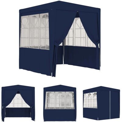 The Living Store Niebieski 2x2 m namiot na imprezy z bocznymi ścianami The Living Store Niebieski 2x2 m namiot na imprezy z bocznymi ścianami