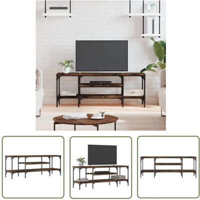 THE LIVING STORE - Mobile TV Rovere Fumo - Stojak TV THE LIVING STORE - Mobile TV Rovere Fumo - Stojak TV