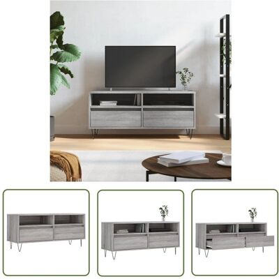 THE LIVING STORE - Mobile Porta TV - Szary Sonoma THE LIVING STORE - Mobile Porta TV - Szary Sonoma