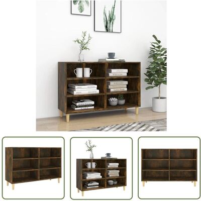 THE LIVING STORE - Credenza Rovere Fumo THE LIVING STORE - Credenza Rovere Fumo