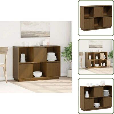 THE LIVING STORE - Credenza Pine 110.5x35x80 - Szafka THE LIVING STORE - Credenza Pine 110.5x35x80 - Szafka