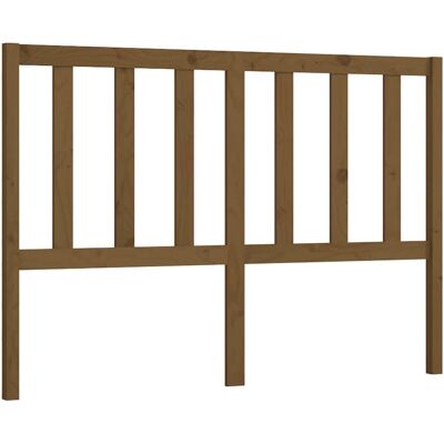 MAISON EXCLUSIVE Tête de lit en pin 146x4x100cm - Tête de lit - Publicité MAISON EXCLUSIVE Tête de lit en pin 146x4x100cm - Tête de lit - Publicité