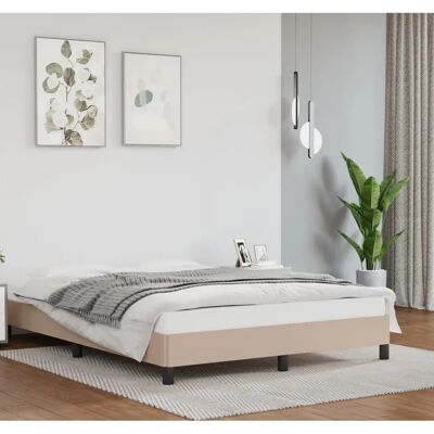 PROLENTA PREMIUM Cadre de Lit - Cuir Synthétique Durable, Support Stable, 140x190 cm - Publicité PROLENTA PREMIUM Cadre de Lit - Cuir Synthétique Durable, Support Stable, 140x190 cm - Publicité