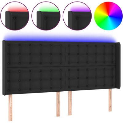 Maison Exclusive Tête de lit avec LED en Cuir Synthétique - Tête de lit - Publicité Maison Exclusive Tête de lit avec LED en Cuir Synthétique - Tête de lit - Publicité