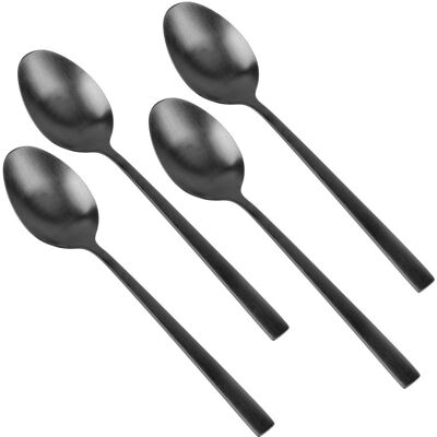 Excellent Houseware - Theelepels - Zwart - Theelepels Excellent Houseware - Theelepels - Zwart - Theelepels