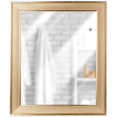 Vilde Lustro Lustro ścienne - Złote - 49,5x59,5 cm - Lustro ścienne Vilde Lustro Lustro ścienne - Złote - 49,5x59,5 cm - Lustro ścienne
