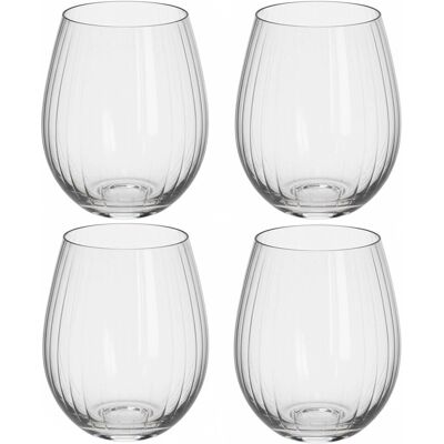 K-design Verre en verre 44cl pack de 4 - Verre en verre - Publicité K-design Verre en verre 44cl pack de 4 - Verre en verre - Publicité