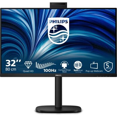 Philips 3000 Series 32B2U3601H/00 Näytön - 31,5" Quad HD, Musta Philips 3000 Series 32B2U3601H/00 Näytön - 31,5" Quad HD, Musta