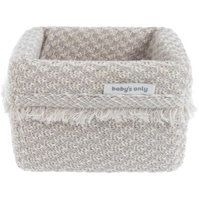 Panier de toilette Urban Taupe/Ecru de Baby's Only - Baby's Only - Publicité Panier de toilette Urban Taupe/Ecru de Baby's Only - Baby's Only - Publicité