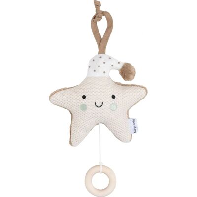 Mobile musical Etoile de Baby's Only - Baby's Only - Etoile musicale - Heaven Clay/Warm Linen - Publicité Mobile musical Etoile de Baby's Only - Baby's Only - Etoile musicale - Heaven Clay/Warm Linen - Publicité