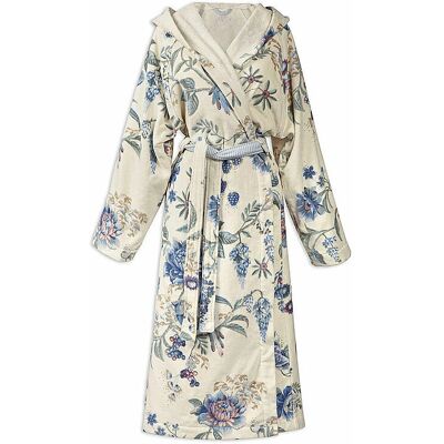 Pip Studio Peignoir Secret Garden Blanc-Bleu XL - Publicité Pip Studio Peignoir Secret Garden Blanc-Bleu XL - Publicité