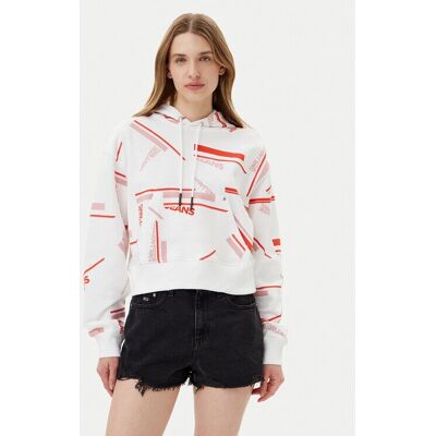 Karl Lagerfeld - Sweat Cropped Logo - Czerwony - XS - Sweatshirt Karl Lagerfeld - Sweat Cropped Logo - Czerwony - XS - Sweatshirt