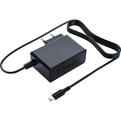 GO SOLID! - Lenco Pir-510Bk - Noir - 5V 2A - Adaptateur - Publicité GO SOLID! - Lenco Pir-510Bk - Noir - 5V 2A - Adaptateur - Publicité