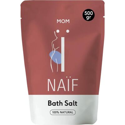 NAÏF Mom Magnesium koupelová sůl - Uklidňující a výživná NAÏF Mom Magnesium koupelová sůl - Uklidňující a výživná