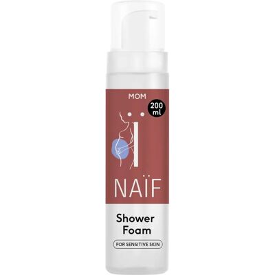 NAÏF Těhotenská Sprchová pěna - Jemná, Čerstvá, 200ml NAÏF Těhotenská Sprchová pěna - Jemná, Čerstvá, 200ml