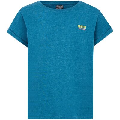 Protest PRTMulti Blau Kurzes T-Shirt - T-shirt Protest PRTMulti Blau Kurzes T-Shirt - T-shirt