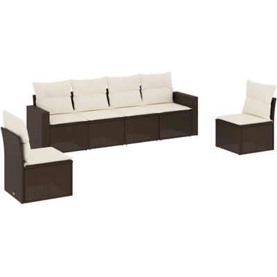VidaXL Buiten Rattan Tuinbank - Duurzaam & Modulaire VidaXL Buiten Rattan Tuinbank - Duurzaam & Modulaire
