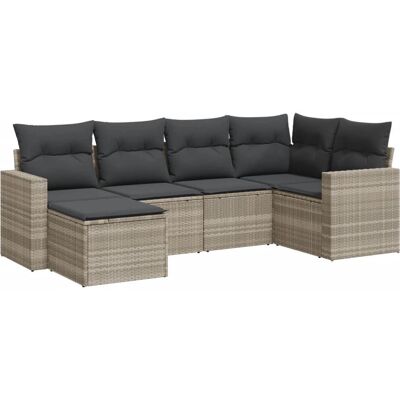 vidaXL Gartenbank aus Rattan und Stahl - Outdoor bench vidaXL Gartenbank aus Rattan und Stahl - Outdoor bench