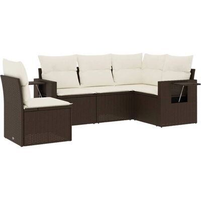 vidaXL Gartenmöbel-Set - Witterungsbeständiges PE-Rattan - Modulares Design vidaXL Gartenmöbel-Set - Witterungsbeständiges PE-Rattan - Modulares Design