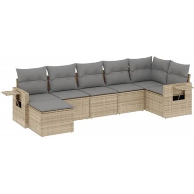 vidaXL Gartenmöbel-Set - Langlebiges Poly Rattan, Modulares Design vidaXL Gartenmöbel-Set - Langlebiges Poly Rattan, Modulares Design