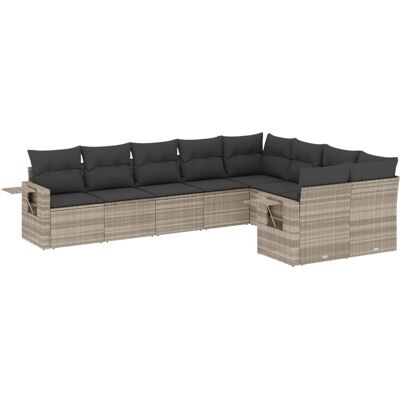 VidaXL Gartenmöbel-Set - Beige, Modular, Langlebig VidaXL Gartenmöbel-Set - Beige, Modular, Langlebig
