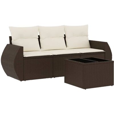 vidaXL Gartenmöbel-Set - Langlebiges Poly Rattan - Terrasse & Garten vidaXL Gartenmöbel-Set - Langlebiges Poly Rattan - Terrasse & Garten