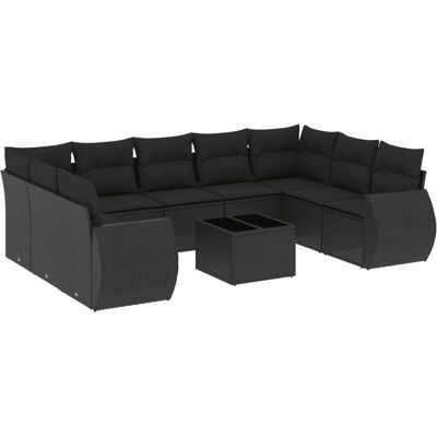 vidaXL Gartenmöbel-Set - Robust PE Rattan, Modulares Design vidaXL Gartenmöbel-Set - Robust PE Rattan, Modulares Design