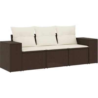 vidaXL Gartenmöbel-Set - Garten-Sofagarnitur mit Stauraum, Wetterfest, Modular vidaXL Gartenmöbel-Set - Garten-Sofagarnitur mit Stauraum, Wetterfest, Modular