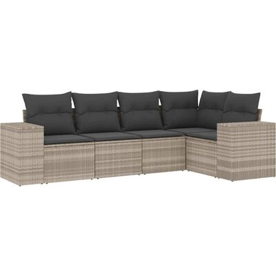 VidaXL Gartenmöbel-Set - Beige, Modular, 110kg max VidaXL Gartenmöbel-Set - Beige, Modular, 110kg max