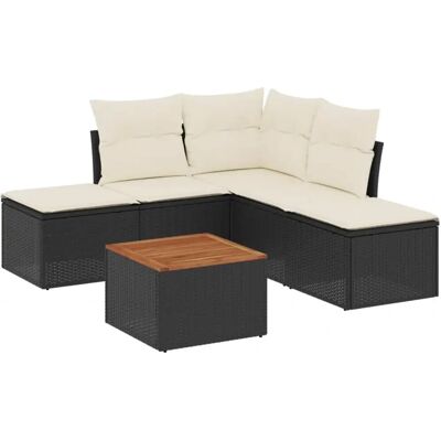 vidaXL Gartenmöbel-Set - Strapazierfähiger Poly Rattan vidaXL Gartenmöbel-Set - Strapazierfähiger Poly Rattan