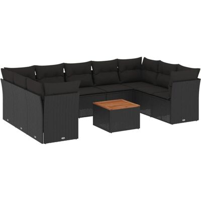 vidaXL 3256153 Gartenset - Beiges Sofa mit Kissen vidaXL 3256153 Gartenset - Beiges Sofa mit Kissen