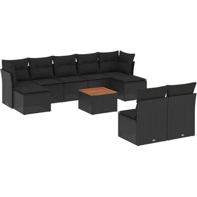 VidaXL Gartenset - Schwarz VidaXL Gartenset - Schwarz