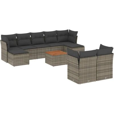 VidaXL Outdoor Möbel Set - Modular, Wasserfeste Kissen - Garten VidaXL Outdoor Möbel Set - Modular, Wasserfeste Kissen - Garten