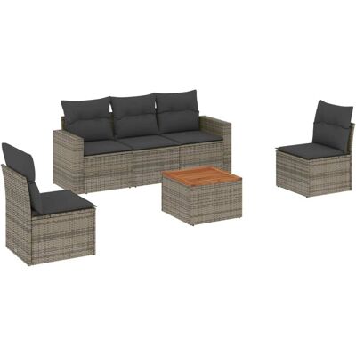 VidaXL Outdoormöbel-Set - Langlebiges Polyrotting, Modulares Design VidaXL Outdoormöbel-Set - Langlebiges Polyrotting, Modulares Design
