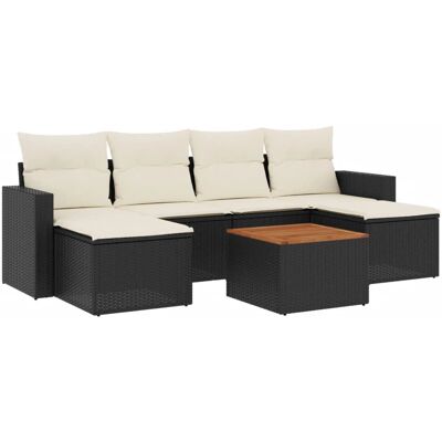 VidaXL Gartenmöbel-Set - Beige - Loungeset für Garten VidaXL Gartenmöbel-Set - Beige - Loungeset für Garten