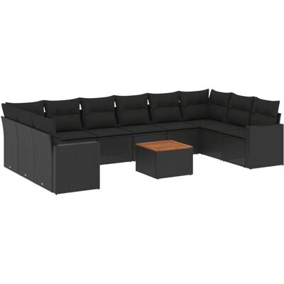 vidaXL Gartenmöbel-Set - Langlebiges Poly Rattan - Gartensofa vidaXL Gartenmöbel-Set - Langlebiges Poly Rattan - Gartensofa
