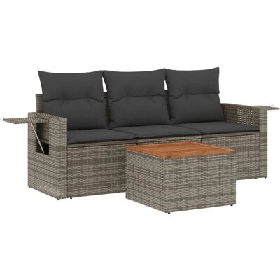 VidaXL Gartenset - Grau - Modulares Design VidaXL Gartenset - Grau - Modulares Design