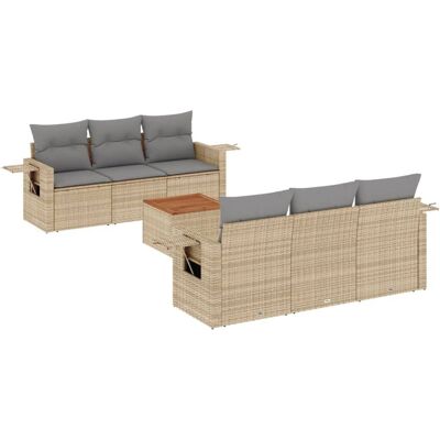 vidaXL Gartenmöbel-Set 7-tlg. 3256787 - Terrassenset vidaXL Gartenmöbel-Set 7-tlg. 3256787 - Terrassenset