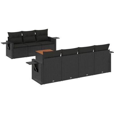 VidaXL Modell 3256797 Gartenmöbel-Set - Wetterfestes Poly Rattan VidaXL Modell 3256797 Gartenmöbel-Set - Wetterfestes Poly Rattan