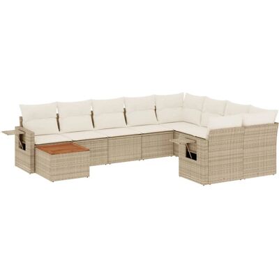 vidaXL Gartenmöbel-Set - Beige - Tisc - Gartenmöbel vidaXL Gartenmöbel-Set - Beige - Tisc - Gartenmöbel