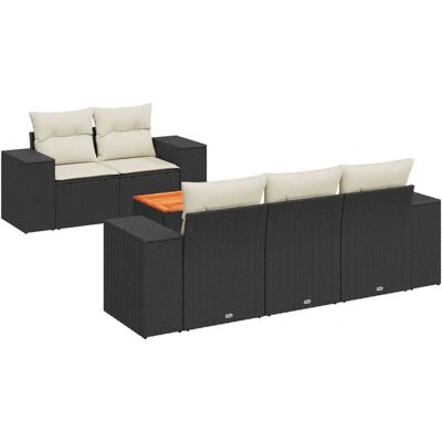 vidaXL 6-Tlg. Garten-Sofagarnitur vidaXL 6-Tlg. Garten-Sofagarnitur