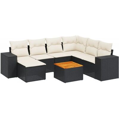 vidaXL 3257890 Gartenmöbel-Set - Langlebiges PE Rattan, Wasserfeste Staubhülle, Modulares Design vidaXL 3257890 Gartenmöbel-Set - Langlebiges PE Rattan, Wasserfeste Staubhülle, Modulares Design