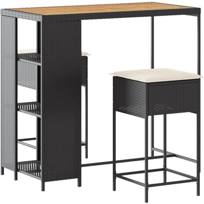 VidaXL Outdoormöbel-Set - Stilvoll, Langlebig, 3-teilig VidaXL Outdoormöbel-Set - Stilvoll, Langlebig, 3-teilig