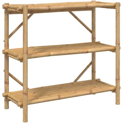 vidaXL 3-Tasoinen Bambus hylly - 100x40x90 cm vidaXL 3-Tasoinen Bambus hylly - 100x40x90 cm