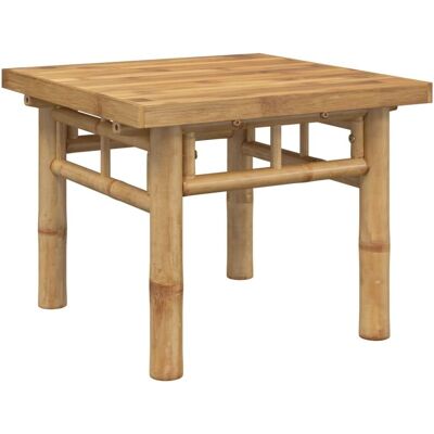 vidaXL Bamboe Salontafel 45x45x35 cm - Salontafel vidaXL Bamboe Salontafel 45x45x35 cm - Salontafel