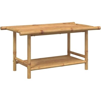 vidaXL Bamboo Coffee Table 90x50x45 cm - Coffee Table vidaXL Bamboo Coffee Table 90x50x45 cm - Coffee Table