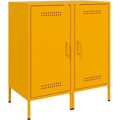 vidaXL 843019 Senfgelbeide - Wohnzimmermöbel vidaXL 843019 Senfgelbeide - Wohnzimmermöbel
